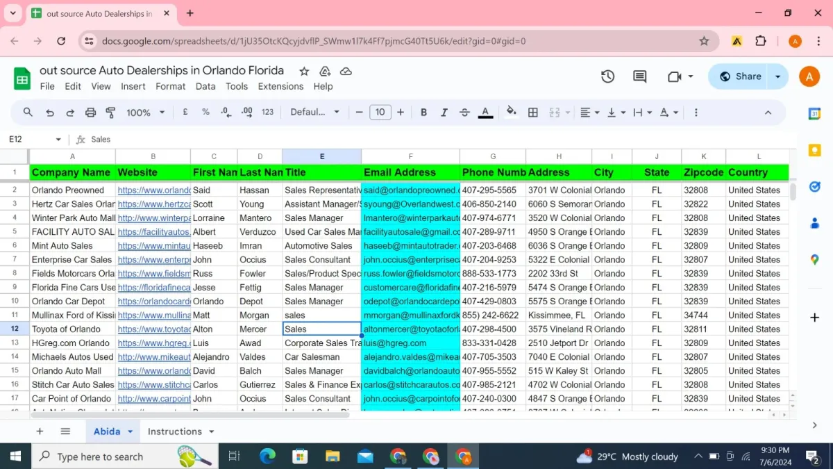 be your virtual assistant for data entry and web research
